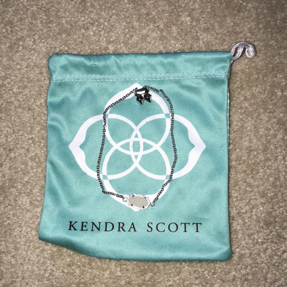 Kendra Scott Elaina Silver Adjustable Bracelet